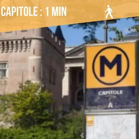 T3 Capitole-climatisation-balcon 아파트 툴루즈