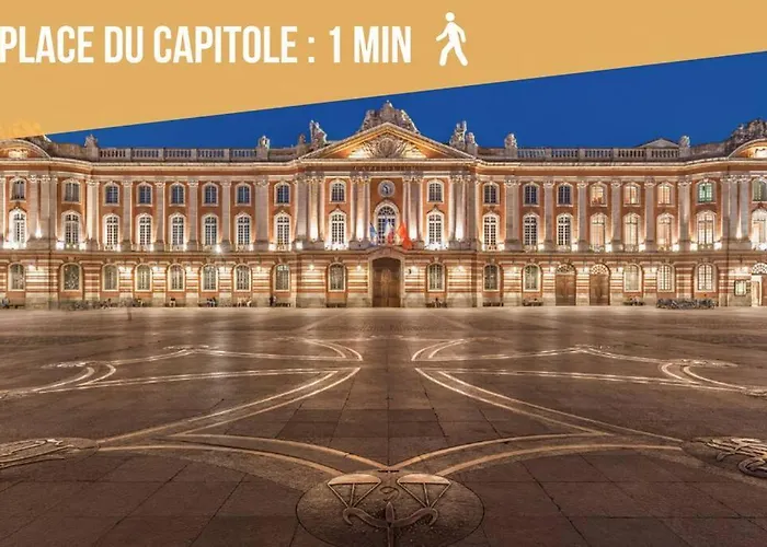 T3 Capitole-climatisation-balcon Apartamento